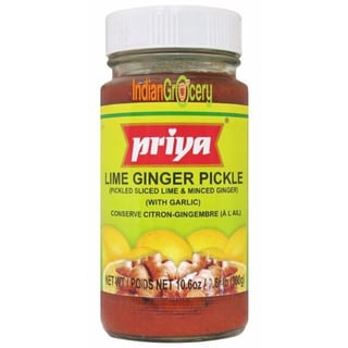 Priya Lime Ginger Pickle 300Gr
