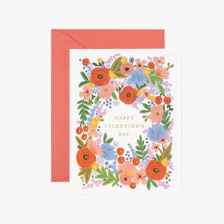 Rifle Paper Kaart Floral Valentine's Day