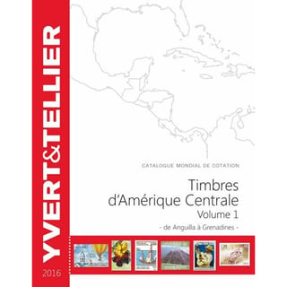 Timbres d'Amerique Centrale 1 2016