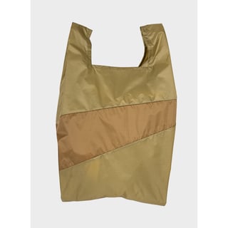 SUSAN BIJL Shoppingbag Moss & Camel L