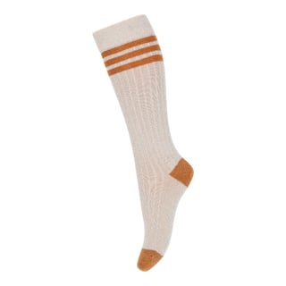 Mp Denmark Merle Glitter Knee Socks Champagne 89018 725