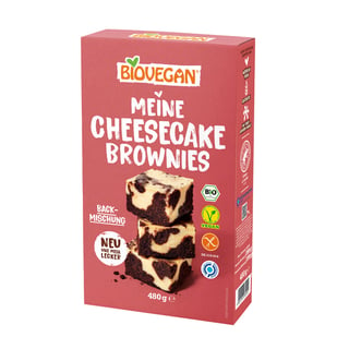 Biovegan Bio My Cheesecake Brownies Bakmix 480g *THT 31 MEI 2024*
