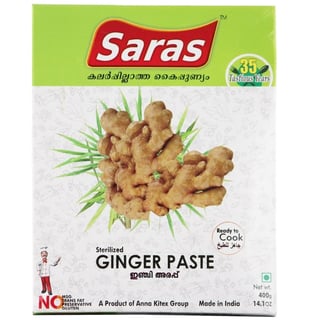 Saras Ginger Paste 300Gr