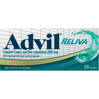 Advil Reliva Liq Caps 200 Uad 20ca