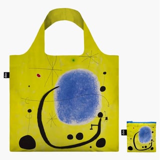 LOQi Folding Bag - Miro Yellow Blue