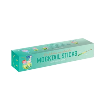 Mocktail Sticks Mojito Box Met 6 Sticks