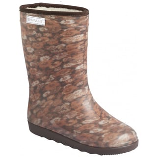 Enfant Thermo Boots Bloemen Print Chestnut