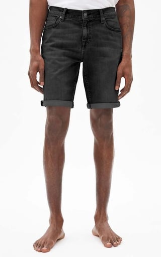 Shorts Naail - Color: Washed Down Black - Size: 31