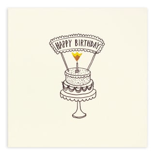Pencil Shavings Cards by Ruth Jackson Happy Birthday Cake