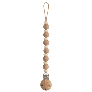Mushie Speenkoord Luna - Kleur: Faux Wood