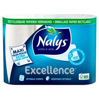 NALYS Excellence 5-Laags Toiletpapier Maxi