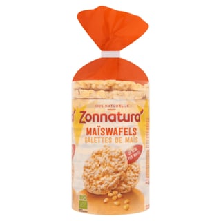 Zonnatura Wafel Popcorn Ekologisch