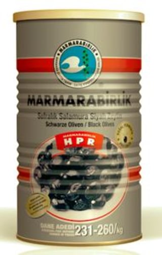 Marmarabirlik Hiper Zwarte Olijven (L) 800 Gr