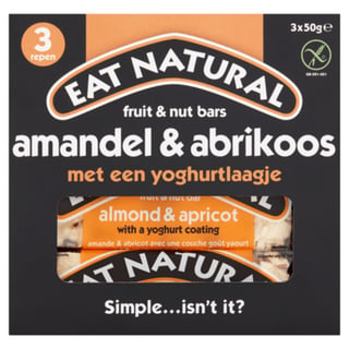 Eat Natural Fruit & Noot Repen Amandel Abrikoos