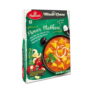 Haldiram's Minute Khana Paneer (Tofu) Makhani 300G