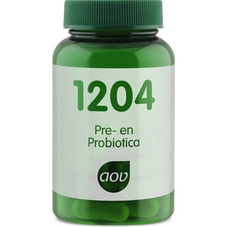 AOV 1204 Pre & Probiotica - 30 Vegacaps - Probiotica - Voedingssupplementen