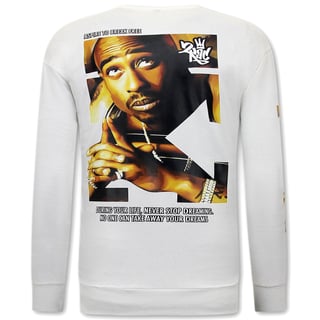 Tupac Shakur - 2Pac Heren Trui - Wit