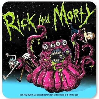 Rick and Morty Coaster - Monster