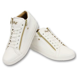 Heren Sneaker - Bee White Gold 2- CMS98 - White