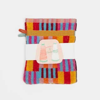 Foekje Fleur Odds & Ends Washand Duo (#47 Tulip Quilt)
