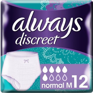 Always Discreet Pants M Incont12 St