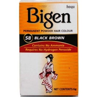 Bigen Black Brown No. 58