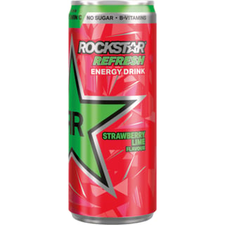 Rockstar Strawberry Lime No Sugar