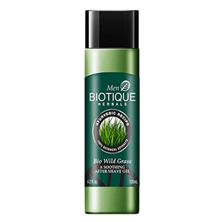 Biotique Bio Wild Grass A Soothing After Shave Gel For Men, 120Ml