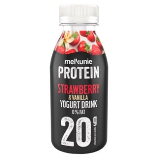 Melkunie Protein Yoghurt Drink Aardbei Vanille