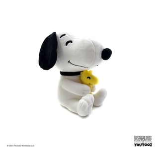 Peanuts Knuffel - Snoopy en Woodstock 23 Cm