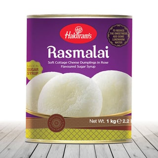 Haldiram Rasmalai Blik 1Kg