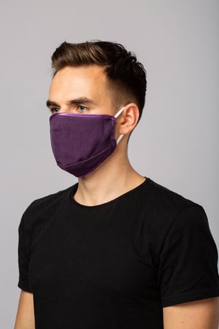 Hemp Face Masks  Pop-Up Product - Purple