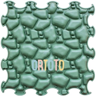 Ortoto Stones Mat - Kleur: Midnight Green
