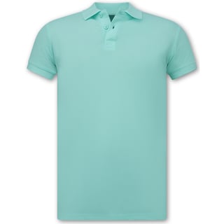 Polo Heren - Poloshirts Heren Korte Mouw - Herenpolo - Slim Fit - A150 - Mint Groen