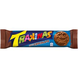 Biscoito Trakinas sabor Chocolate