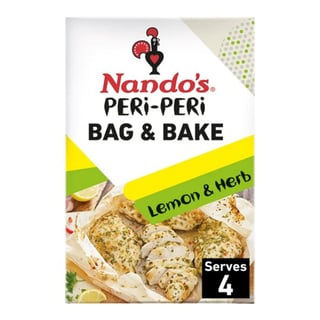 Nando's Peri Peri Bag And Bake Lemon And Herb 20G