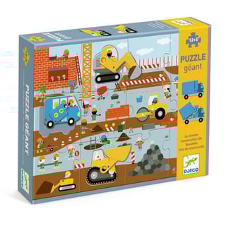 Djeco XXL Puzzel De Bouwplaats