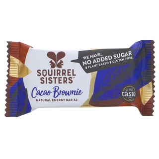 Squirrel Sisters Cacao Brownie Snack Bars 40g THT MEI 2024*