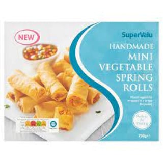 Supervalu Handmade Mini Vegetable Spring Rolls