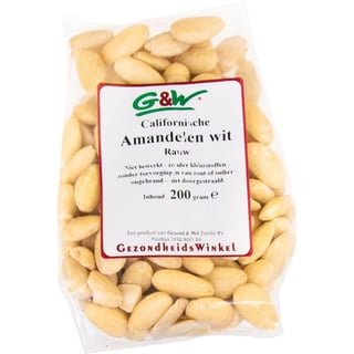 G&W Amandelen Wit 200gr