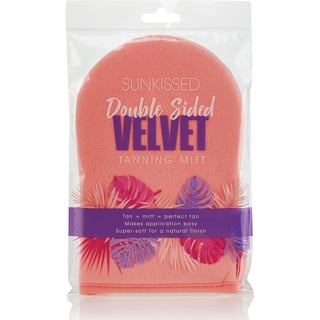Double Sided Velvet Tanning Mitt-Card Packag