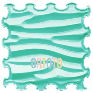 Ortoto Sandy Waves Mat - Kleur: Sea Turquoise