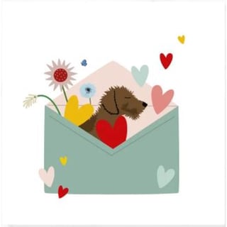 Wenskaarten - Frits - Wenskaart - Frits: Envelop Vol Liefde