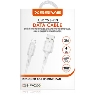 Xssive USB Cable for iPhone 2m XSS-PVC200L