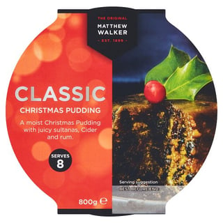 Matthew Walker Classic Christmas Pudding 400g