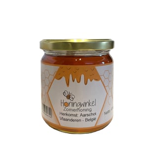 Zomerhoning 450g België Honingwinkel (vloeibaar) - 450g