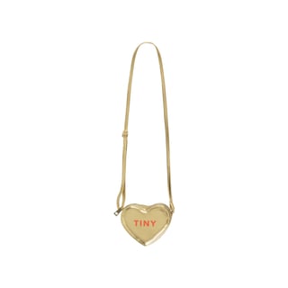 Tiny Cottons Heart Mini Crossbody Bag Gold
