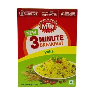 Mtr 3 Minute Breakfast Poha 230 Grams
