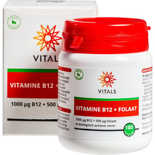Vitamine B12 + Folaat Zuigtablet