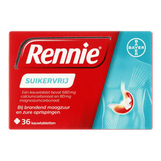 Rennie Maagtabletten Suikervrij